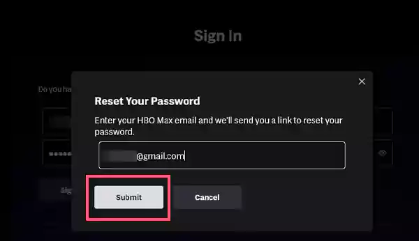 enter email